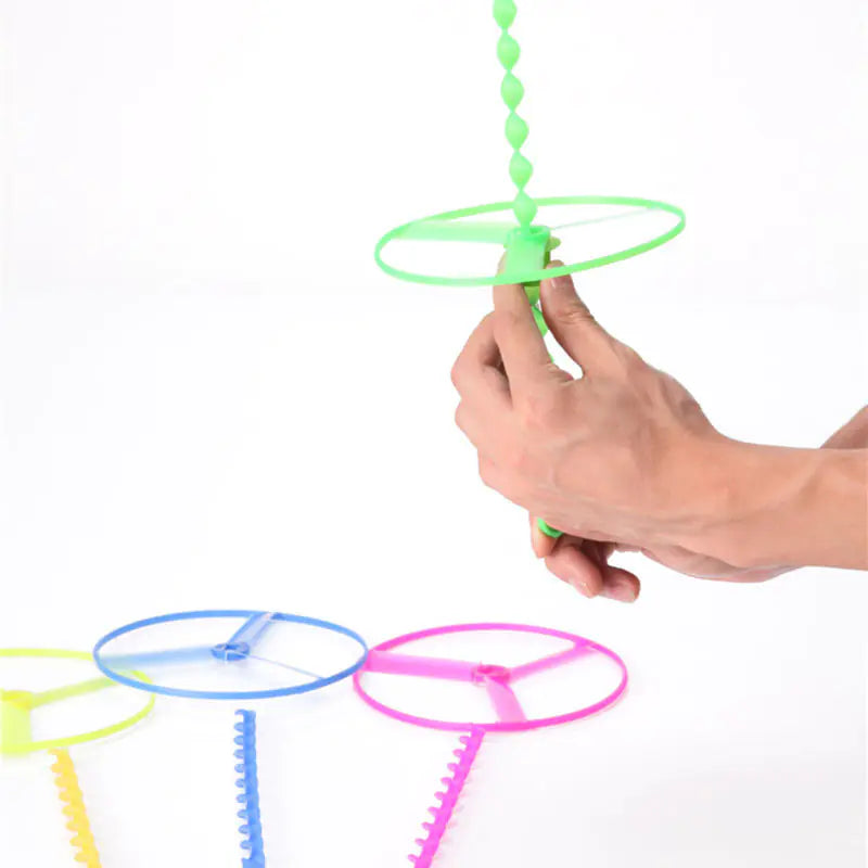 Children's Outdoor Hand-Powered Flying Saucer Toy