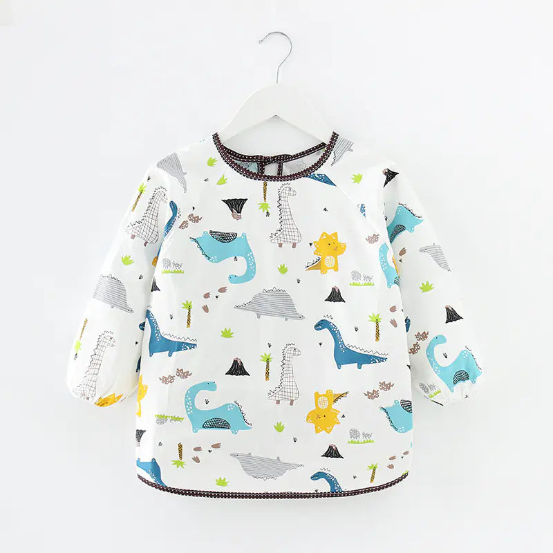 Children's Cotton Bib Apron for Spring/Summer Use