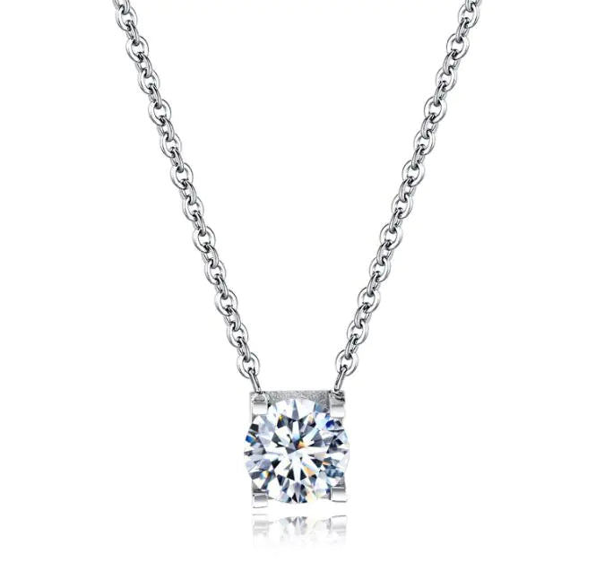 Gold Plated Titanium Steel Choker Necklace