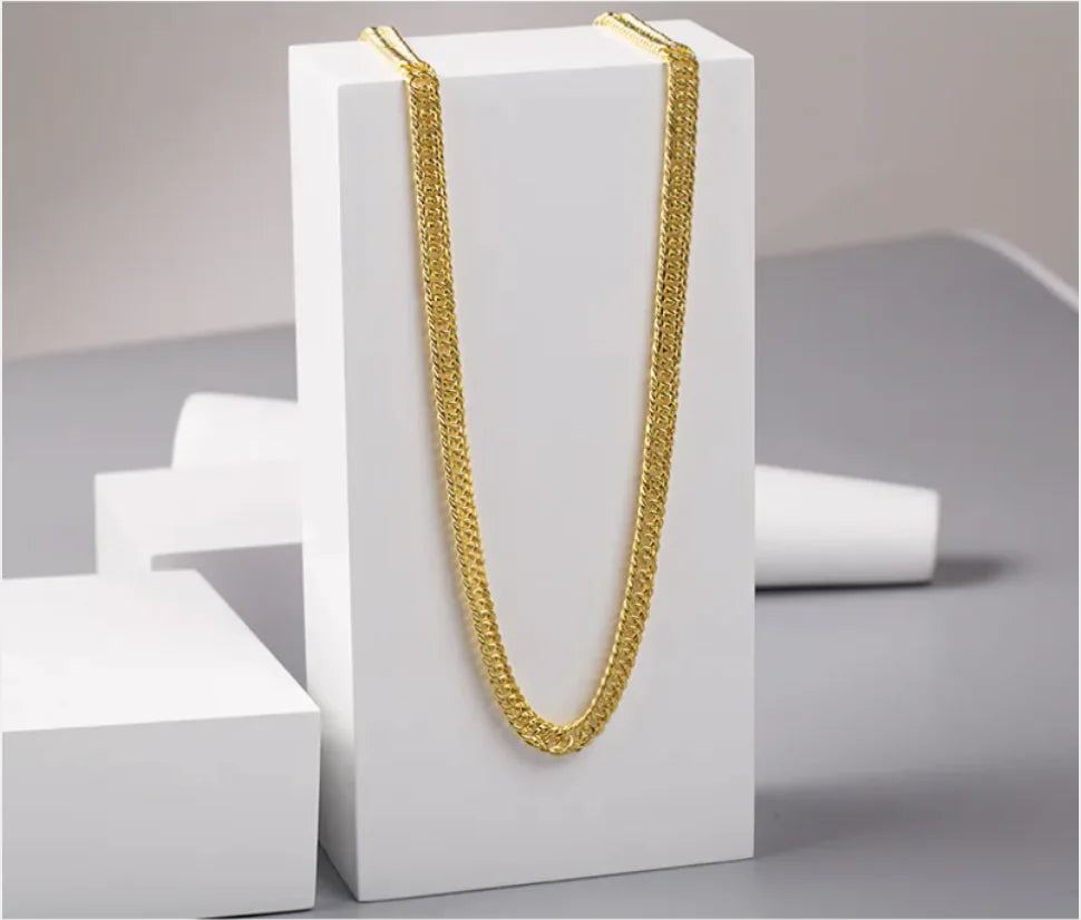 18K Gold-Plated Men's Necklace