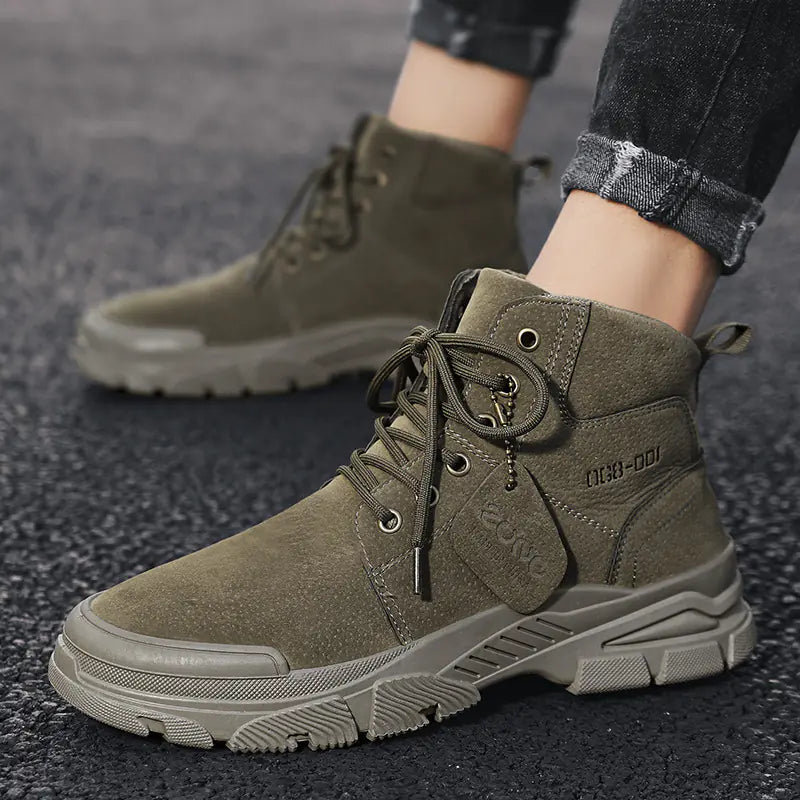 Men's High-Top British Style Trendy Martin Boots