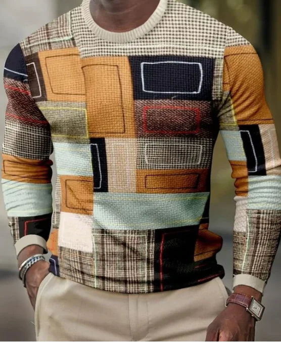 Pullover Casual Long Sleeve T-Shirts for Men