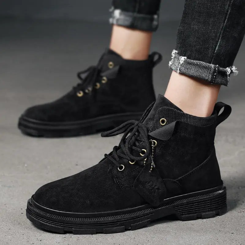 Men's Trendy British Style Martin Boots