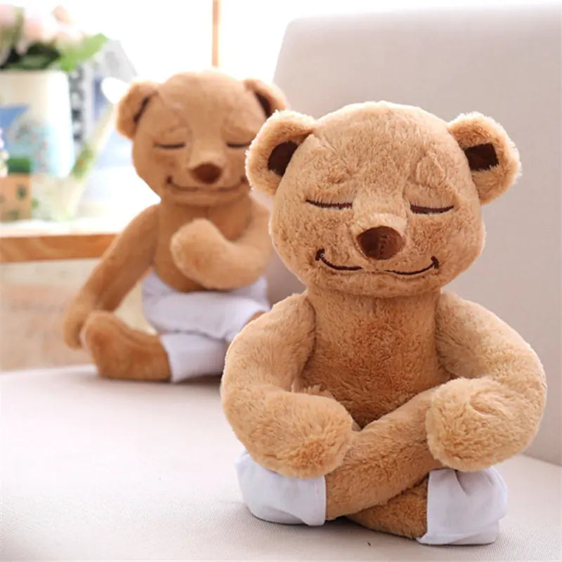 Yoga Bear Plush Toy - Teddy Bear Doll