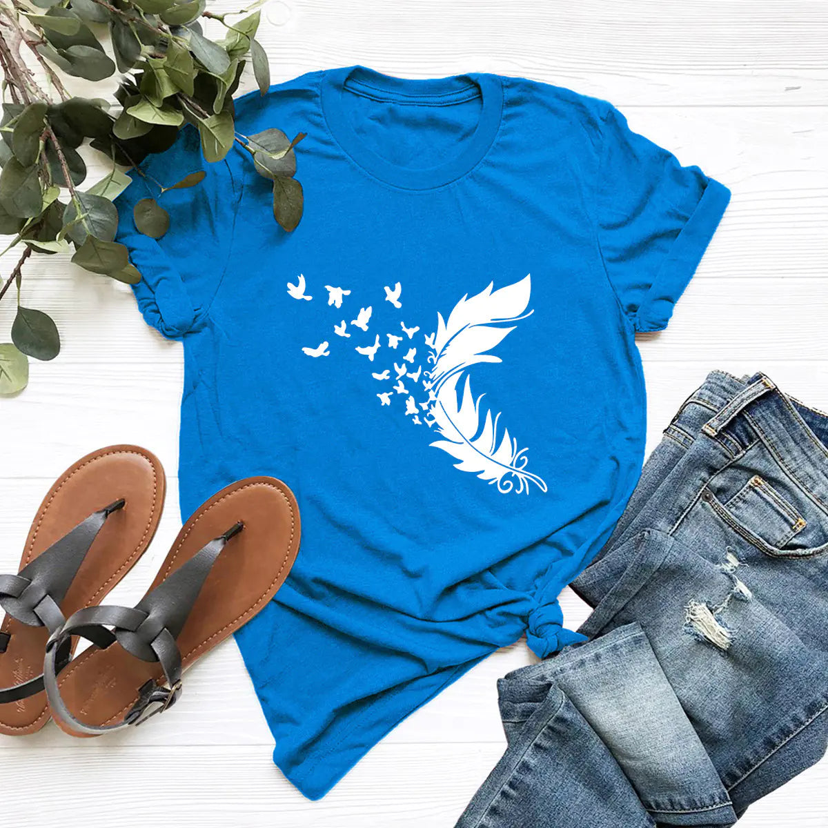 Trendy Women's Cotton T-Shirt
