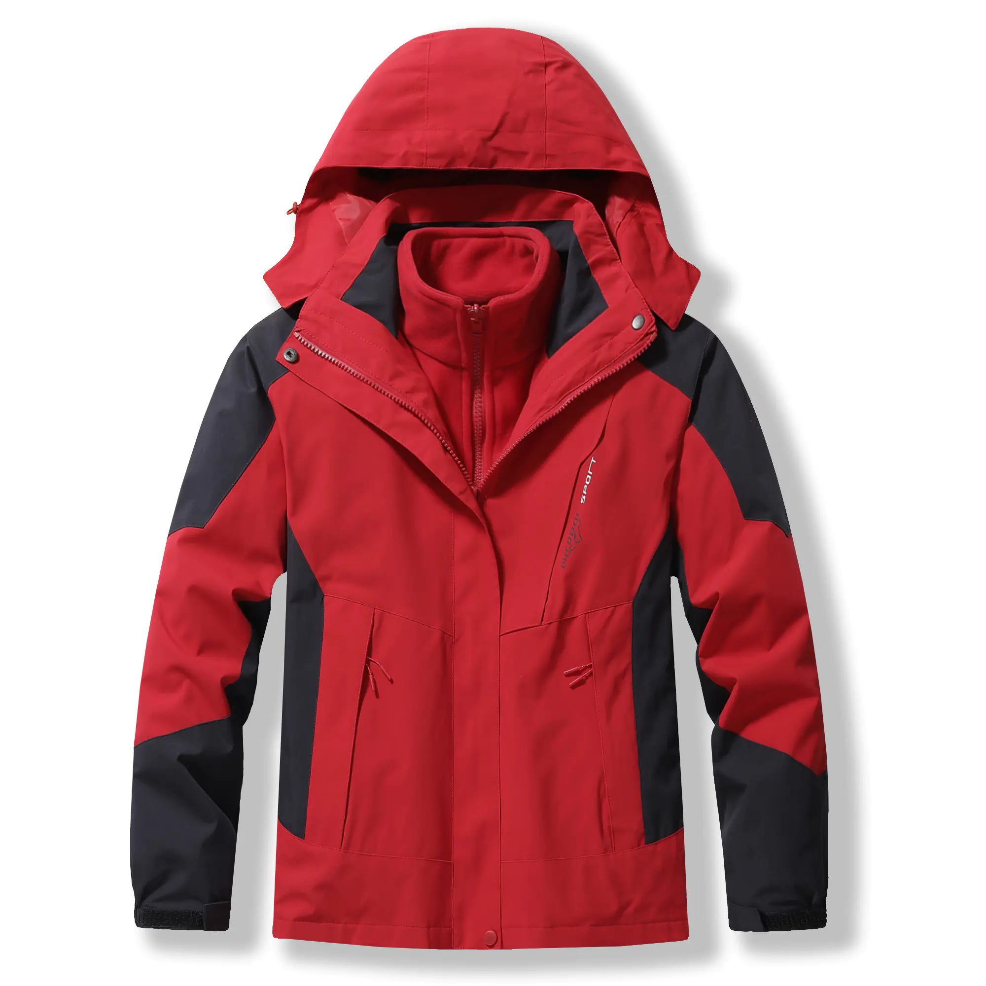 3-in-1 Waterproof Winter Jacket Set for Women
