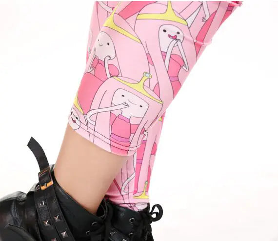 Fashion Printed Leggings for Women - Colorful Pencil Pants