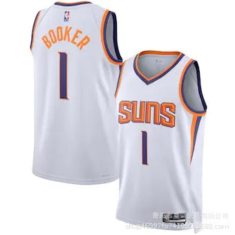 NBA New Suns Jerseys: Paul 13, Nash 35, Durant 1, Booker