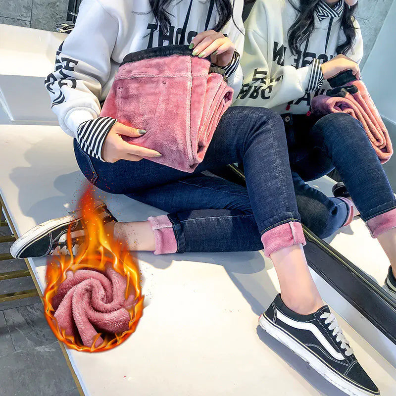 High Waist Slimming Pants with Tapered Legs