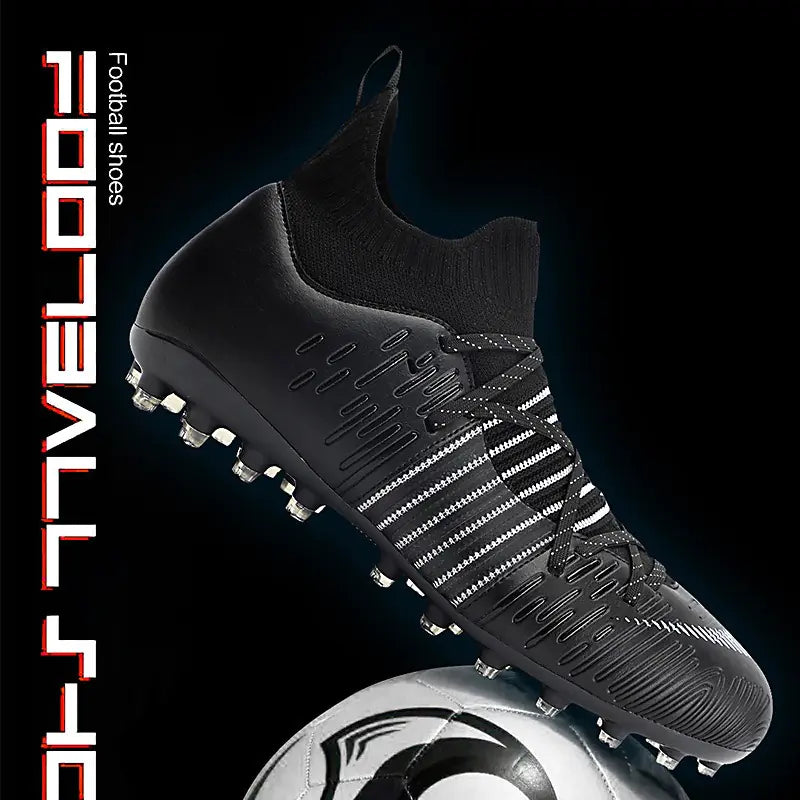 Men's Professional Outdoor Soccer Shoes in Microfiber