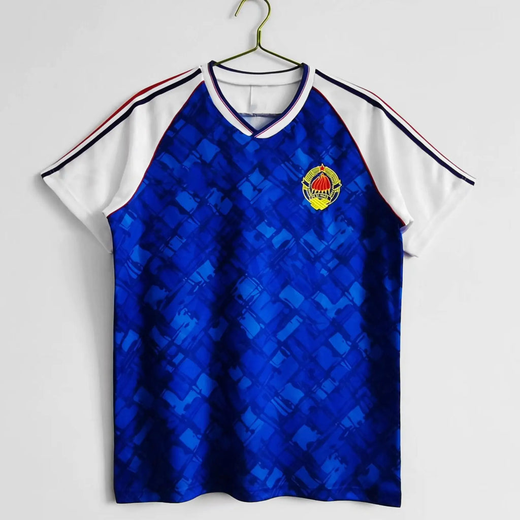 Retro Argentina Football Jersey Short Sleeve (Single Item)