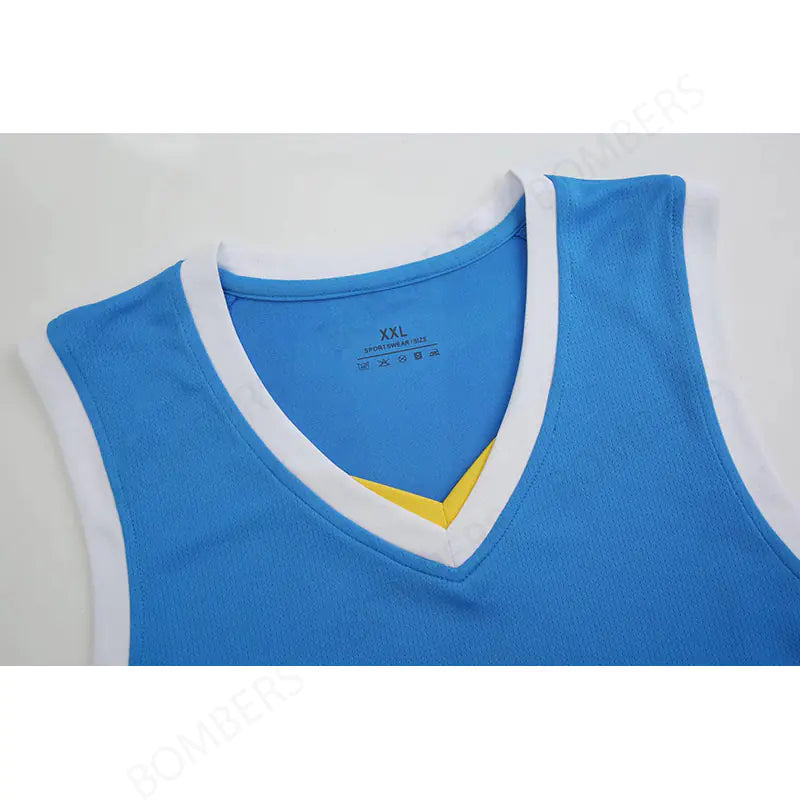 Men's Youth Sleeveless Basketball Jersey - Breathable Material