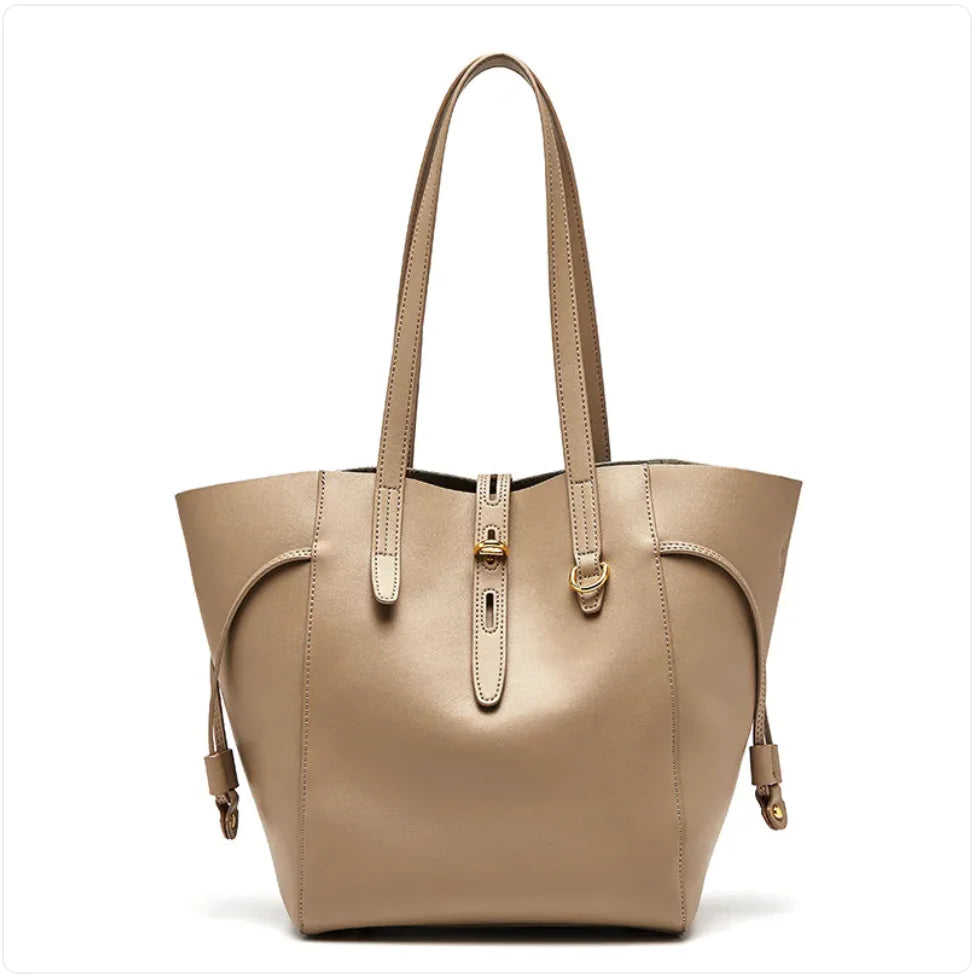 Women's Fashion Leather Shoulder Bag - Versatile Handbag