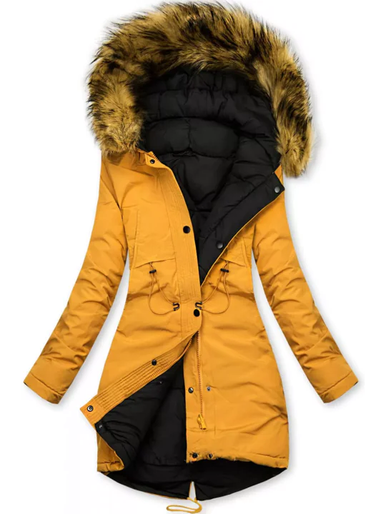 Reversible Hooded Cotton Jacket for Women