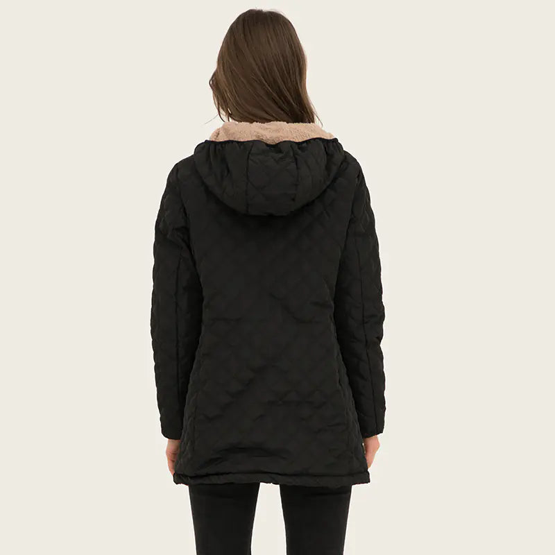 Lightweight Hooded Long Sleeve Cotton Jacket