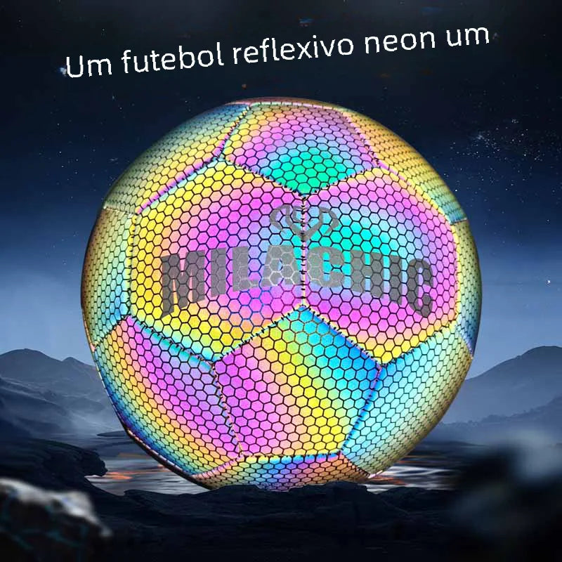 Holographic Reflective Soccer Balls 4 & 5 - Factory Direct