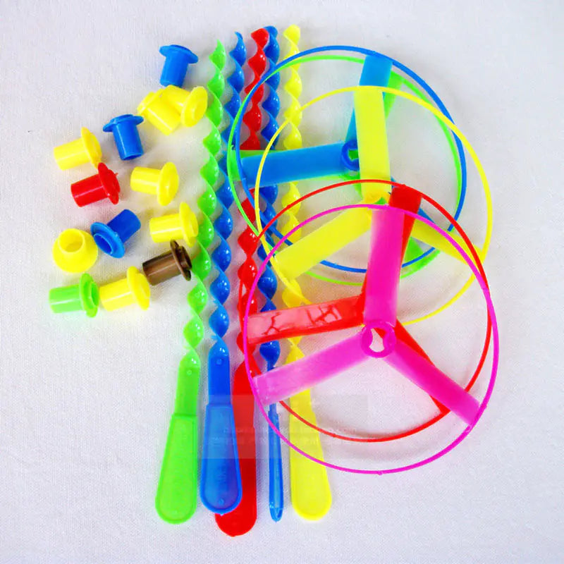 Children's Outdoor Hand-Powered Flying Saucer Toy