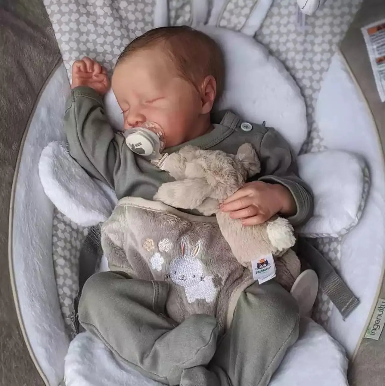 "18-Inch Reborn Doll for Boys and Girls, Waterproof"
