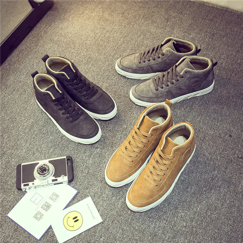 Casual High-Top Sneakers for Men