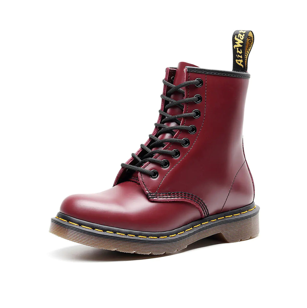 Women's Martin Boots - Trendy Leather Short Ankle Boots