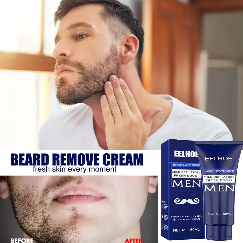 Gentle Men's Hair Removal Cream, 2.03 Fl Oz