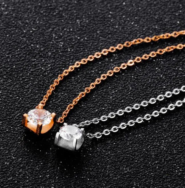 Gold Plated Titanium Steel Choker Necklace