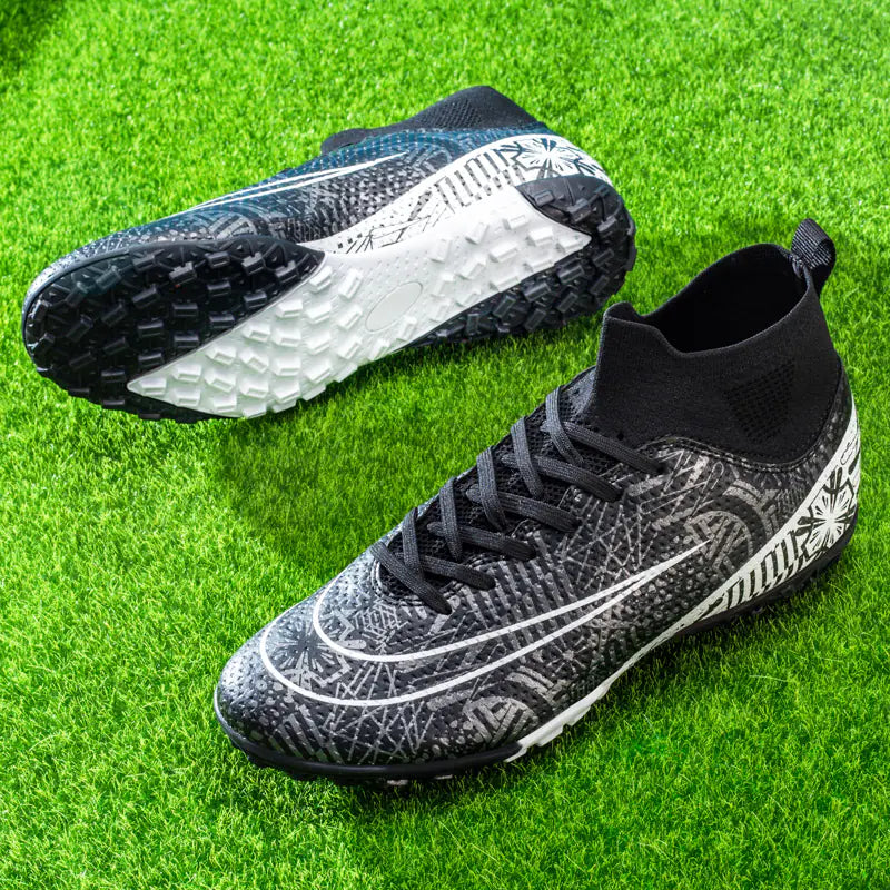 Men's Outdoor Soccer Shoes in Microfiber Material
