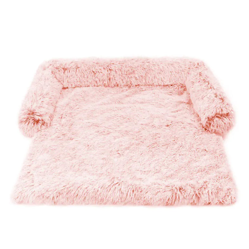 Dual Use Plush Blanket for Pet Kennel and Sofa Bed