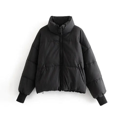 Lässige lockere Damen-Baumwolljacke für Herbst/Winter
