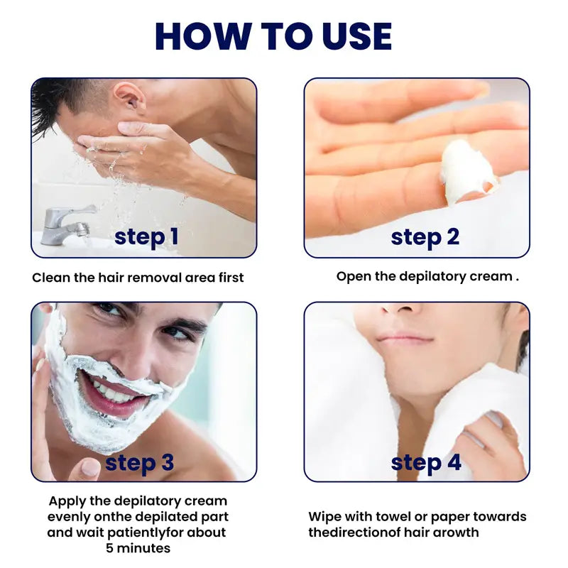 East Moon Gentle Hair Removal Cream for Men