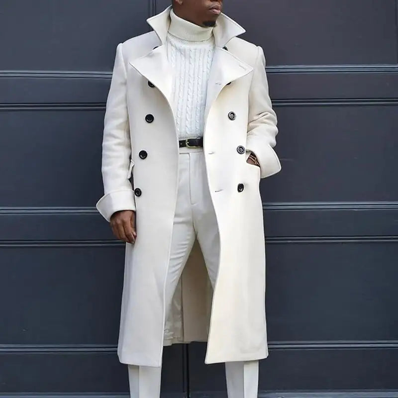 British Mid-Length Loose Trench Coat