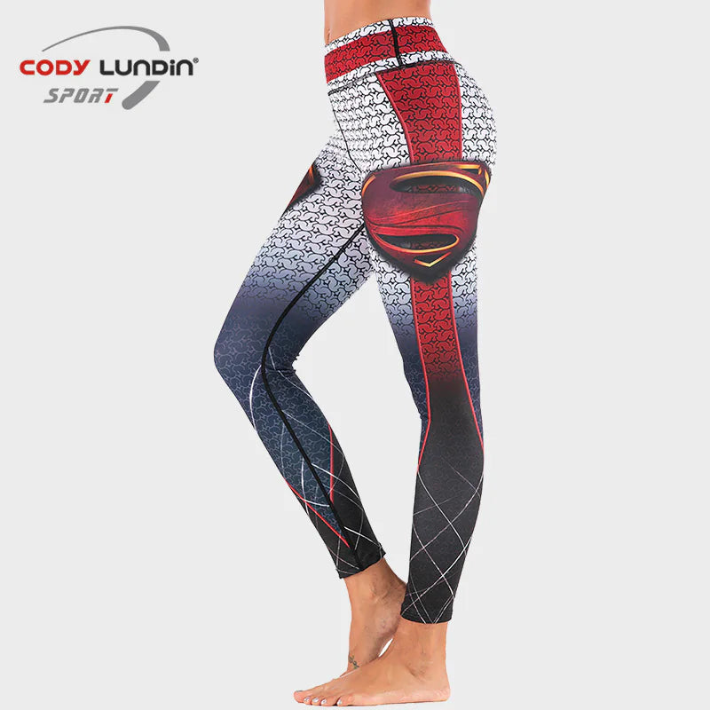 Anime Printed Leggings for Women - Yoga & Sports Pants