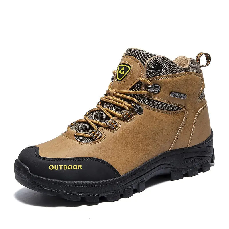Men's Breathable Waterproof High-Top Hiking Shoes 45-46