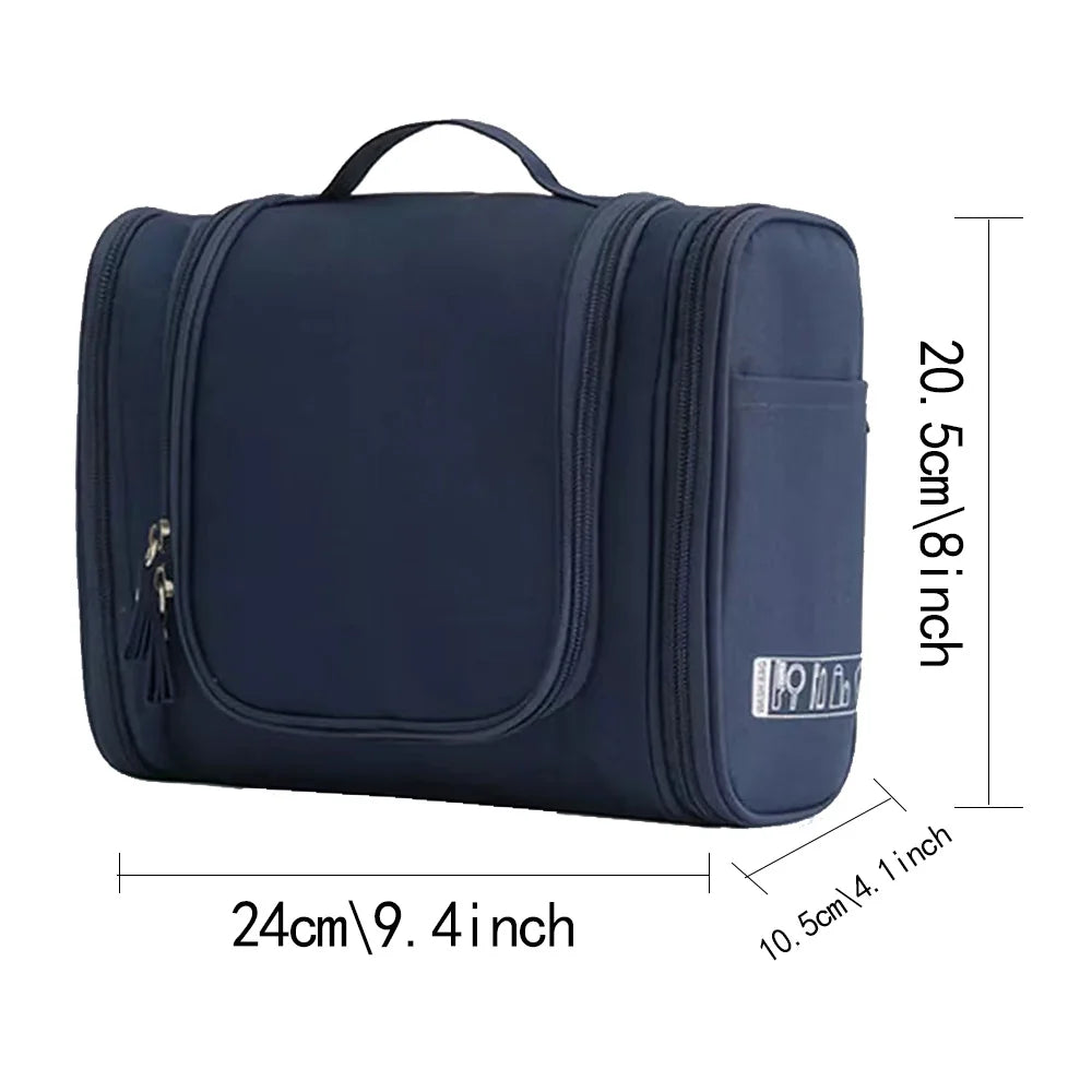 Custom Waterproof Makeup Bag - Large Capacity Storage