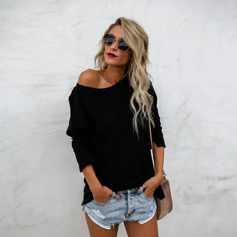 Trendy Women's Long Sleeve T-Shirt