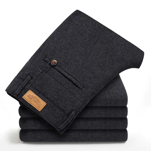 Comfortable Stretch Business Casual Pants for Men