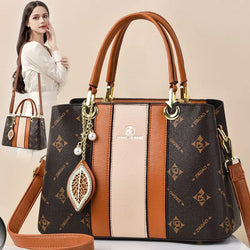 Bolso de mano elegante de gran capacidad para mujer