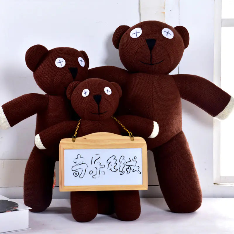 Mr. Bean Plush Bear Toy - Cute Stuffed Doll Gift