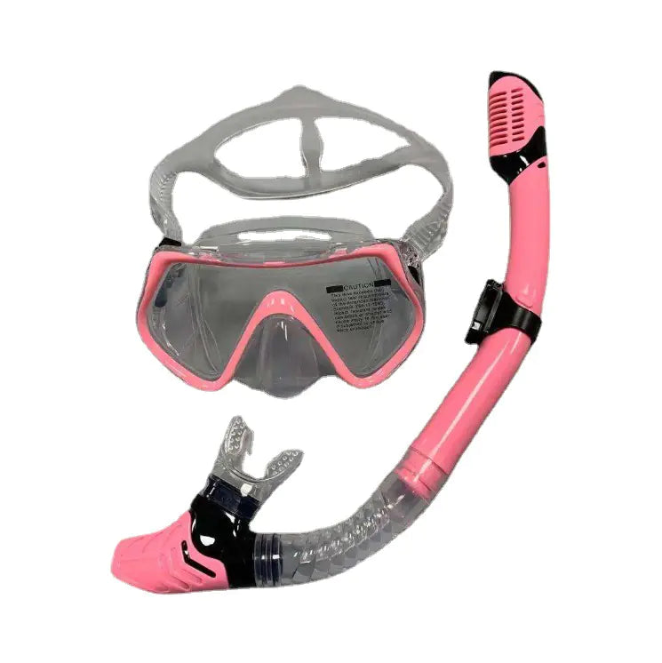 Full Dry Snorkel Mask Set for Adults - Anti-Fog