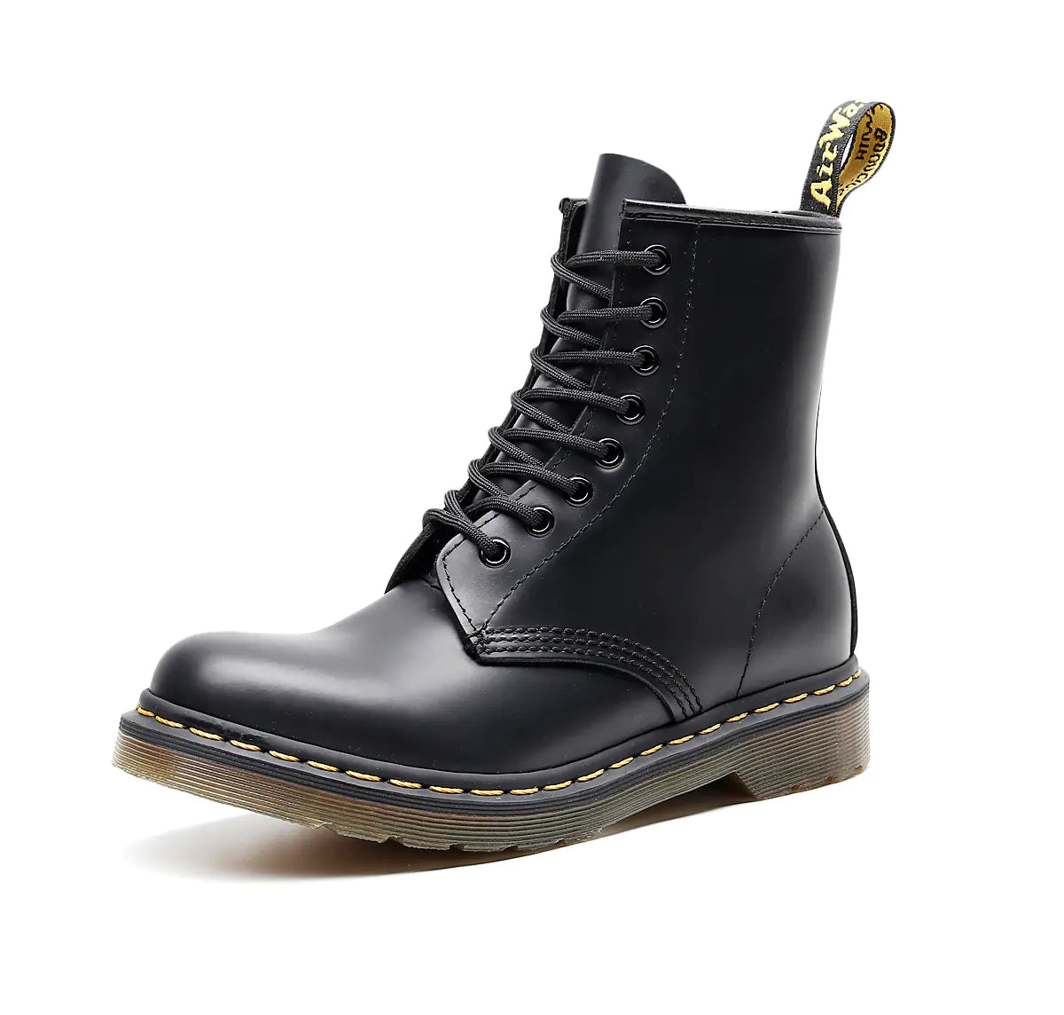 Women's Martin Boots - Trendy Leather Short Ankle Boots
