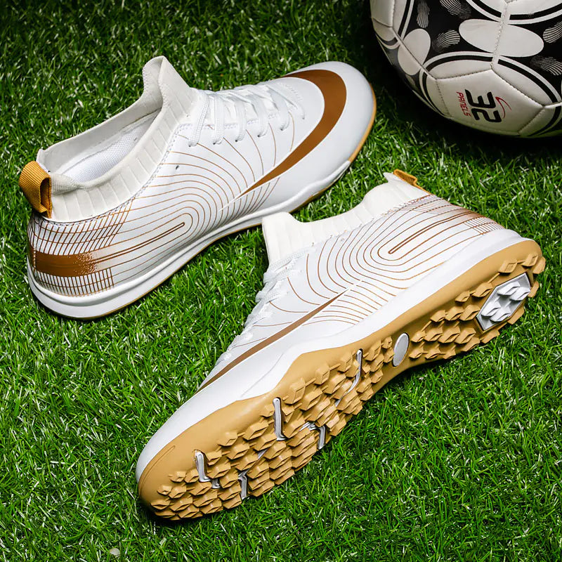 Men's Microfiber Outdoor Professional Soccer Shoes