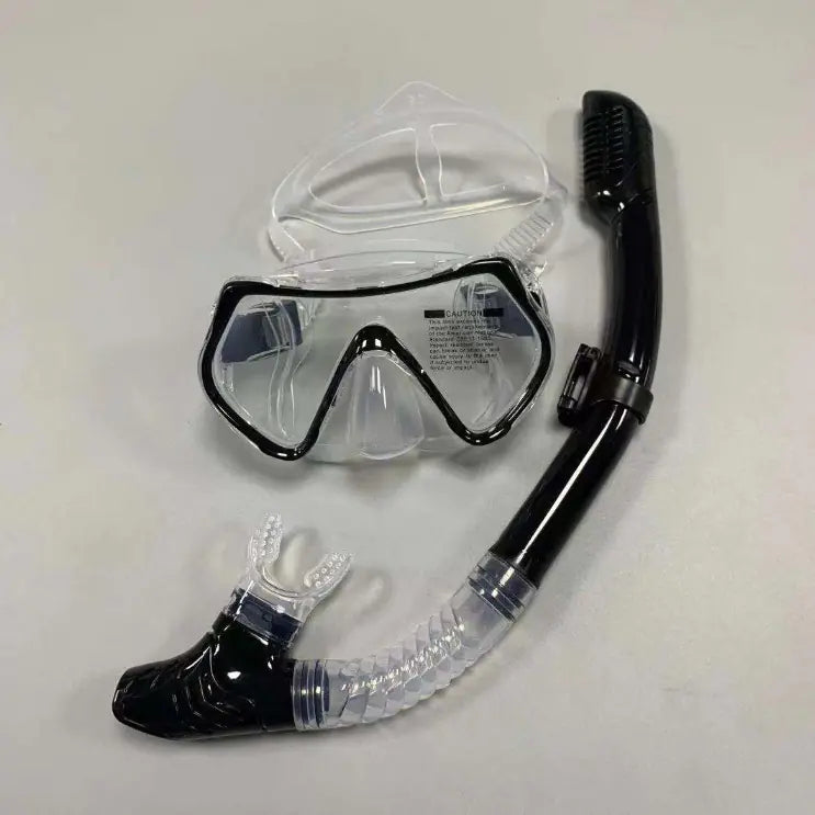 Full Dry Snorkel Mask Set for Adults - Anti-Fog