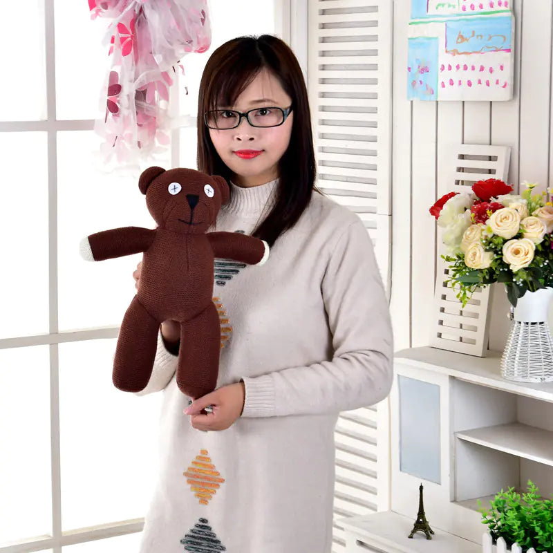 Mr. Bean Plush Bear Toy - Cute Stuffed Doll Gift