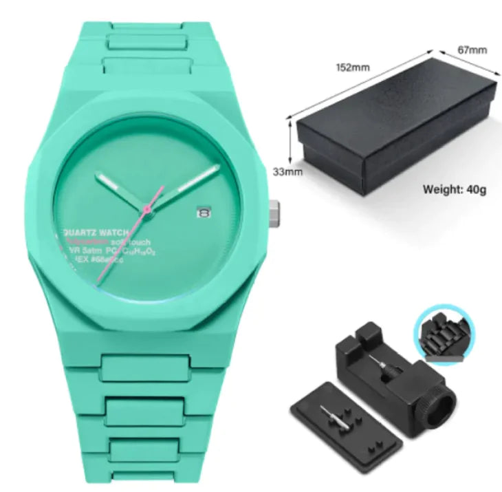 Aqua Retro Sports Watch