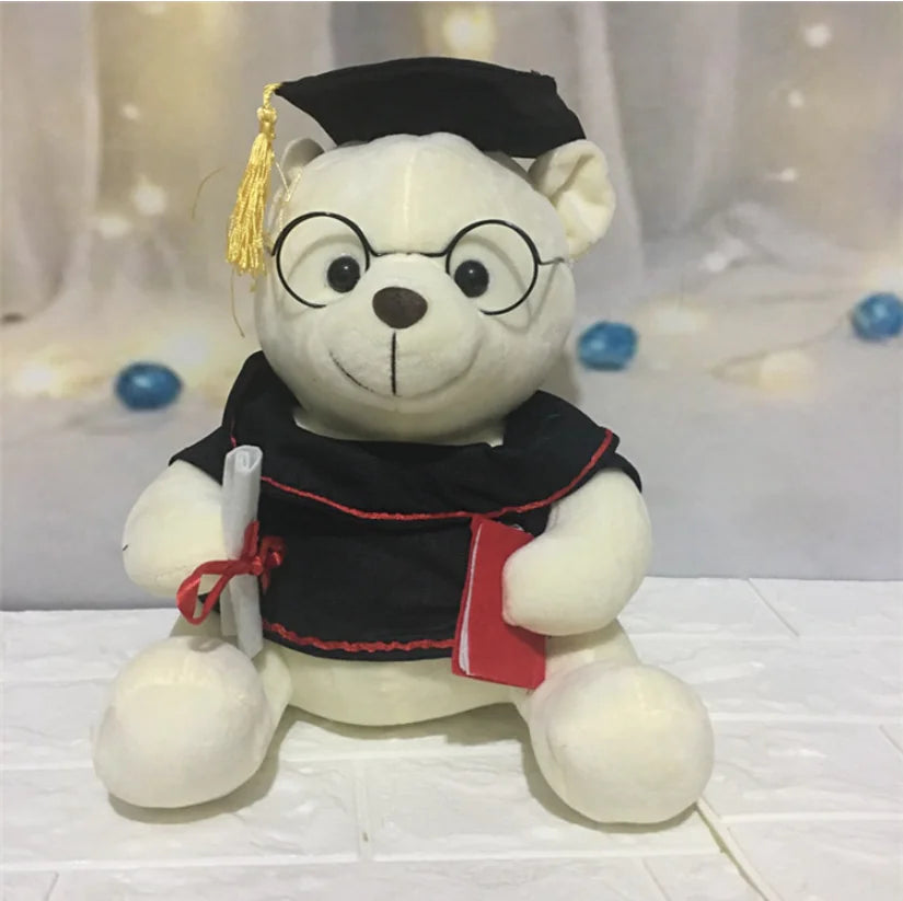 Plush Doctor Bear Toy Gift - Graduation Teddy Bear