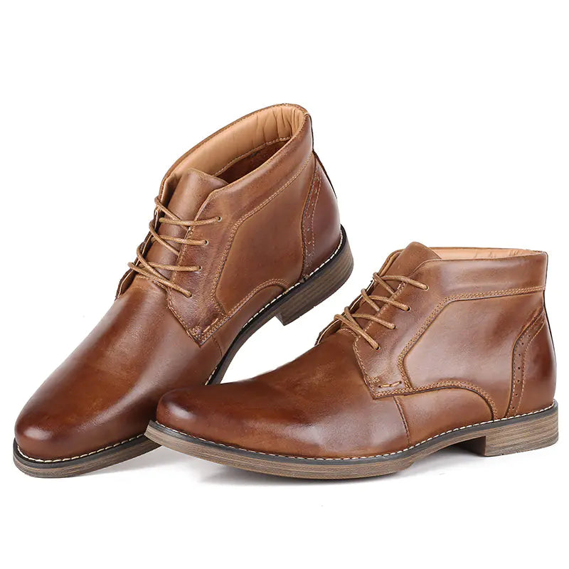 Men's High Top British Lace-Up Martin Boots