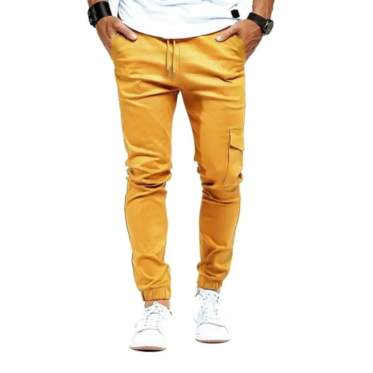 Men's Casual Solid Color Sports Trousers
