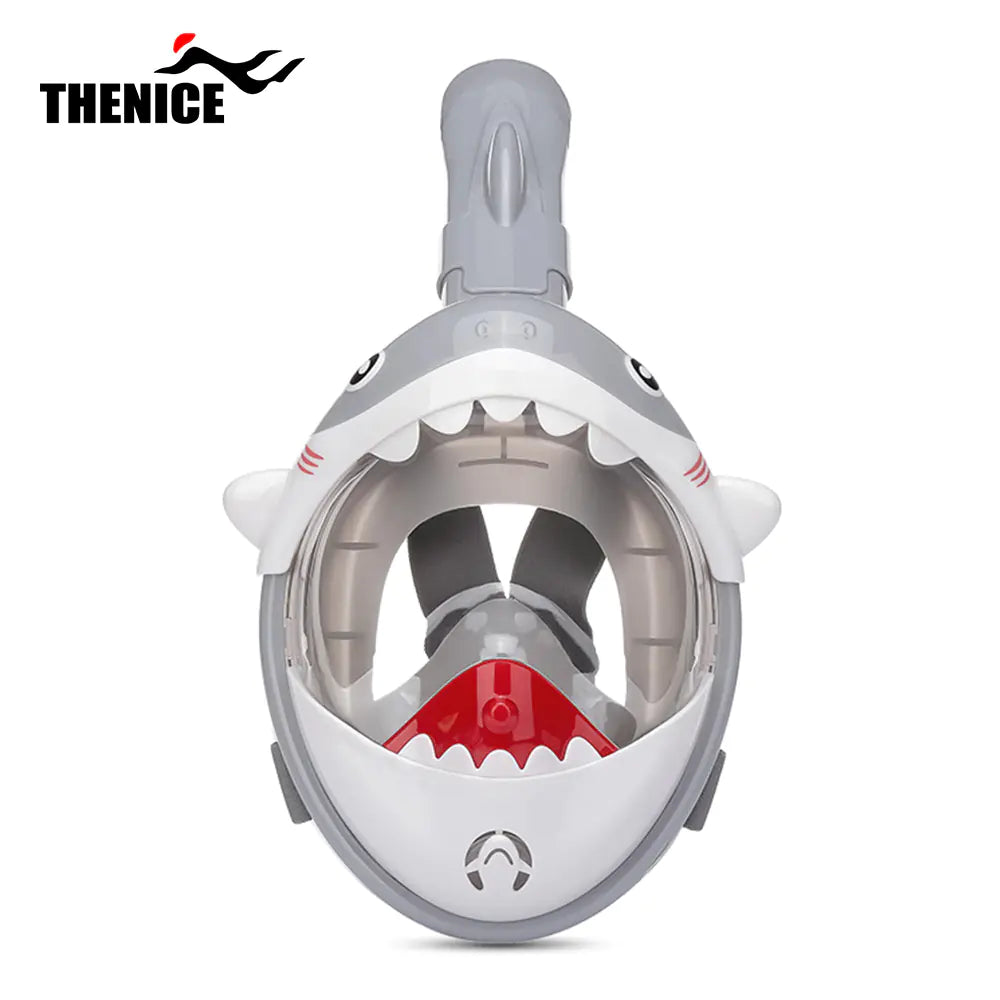 THENICE Kids Full Dry Snorkel Mask for Swimming