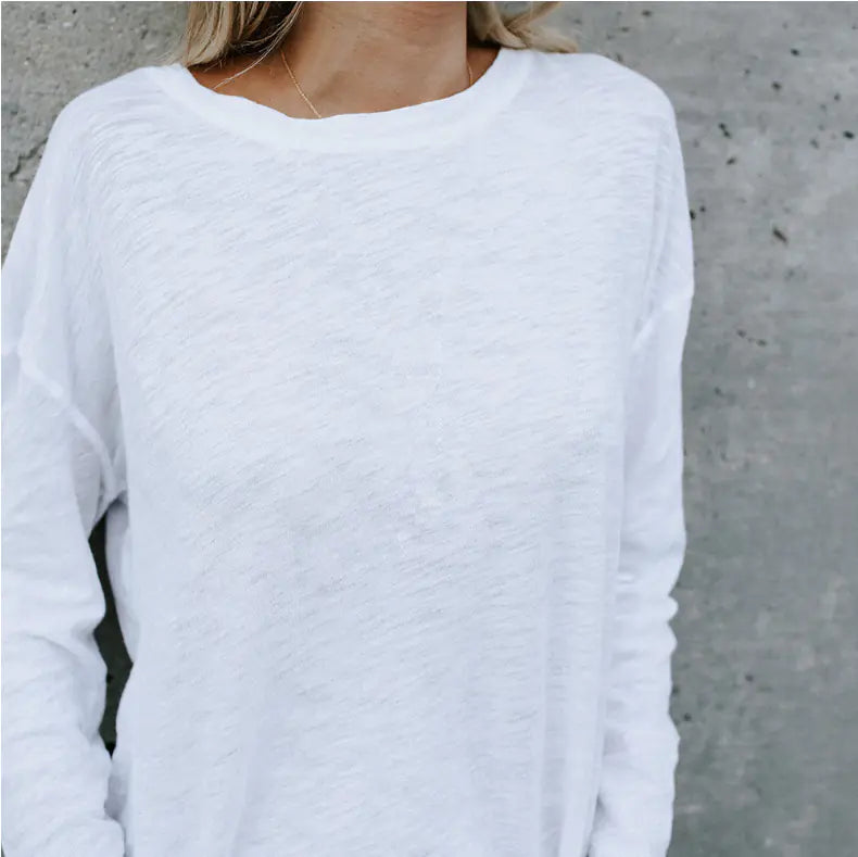 Trendy Women's Long Sleeve T-Shirt