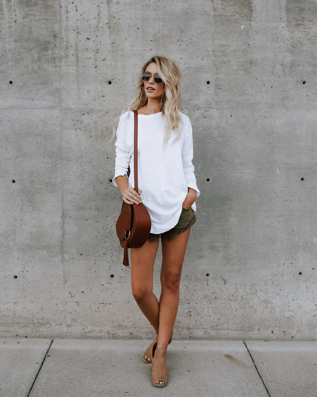 Trendy Women's Long Sleeve T-Shirt